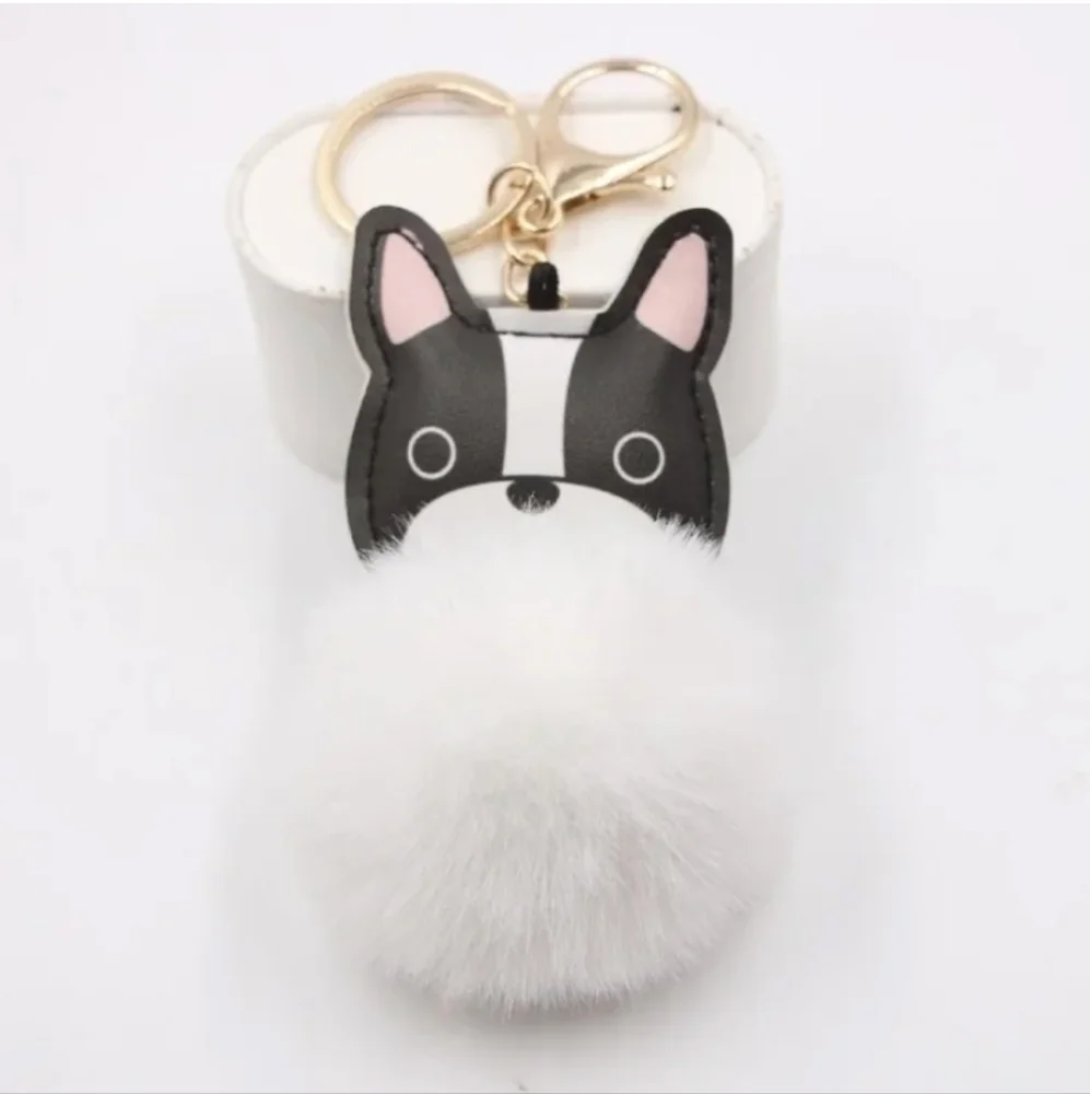 French Bulldog Keychain/Bag Charm